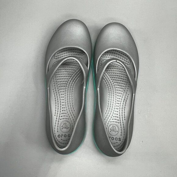 Crocs Women's Size 11 Duet Sport Mary Jane Slip On Shoes - Picture 8 of 11